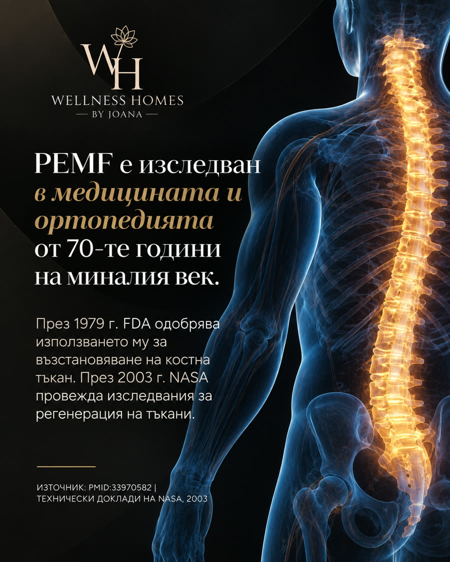 PEMF е изследван в медицината и ортопедията от 70-те години